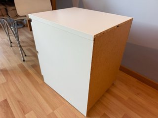 Cómoda Ikea Malm 2 cajones blanca 40x55 cm