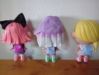 Trotties Coche Rosa con Muñecas