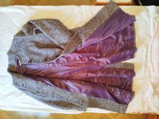Abrigo Vintage Lana y Alpaca T46