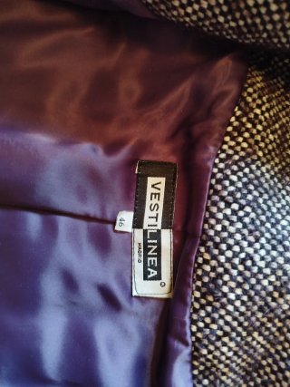 Abrigo Vintage Lana y Alpaca T46