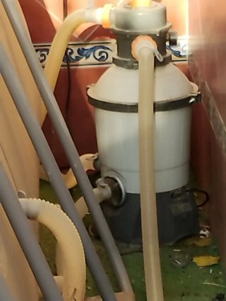 Piscina y accesorios de plástico