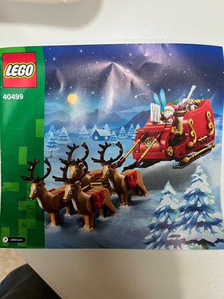 LEGO 40499 Trineo de Papá Noel