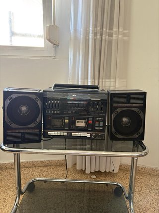 Mini cadena Lanico cintas radio