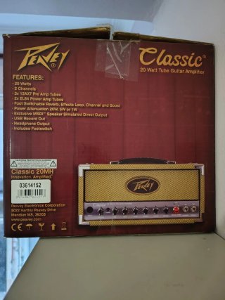 Cabezal Peavey Classic 20 MH y Pantalla 212-C