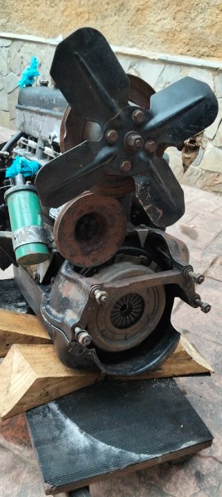 Motor Renault 4 Antiguo