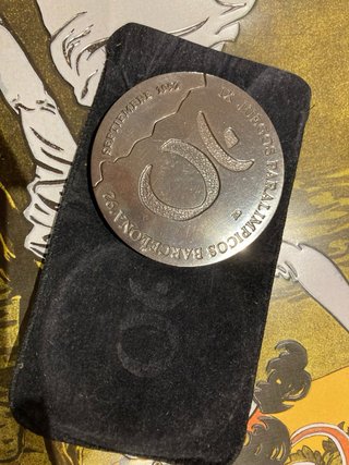 Medalla IX Juegos Paralímpicos Barcelona 92 JJOO