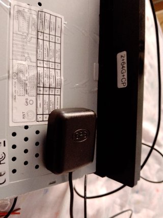 Auto Radio YQ6280A Negro