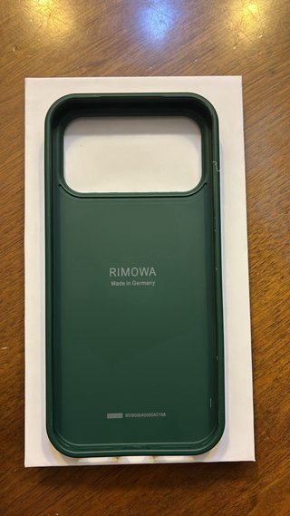 Capa protetora RIMOWA iPhone 17 Pro Max NOVA