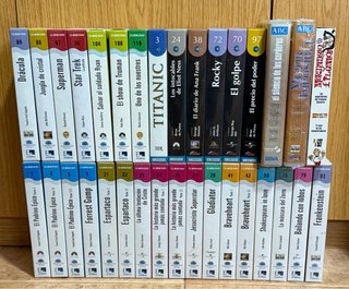 Lote Películas VHS Precintadas colección