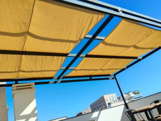 Estructuras de hierro para exterior