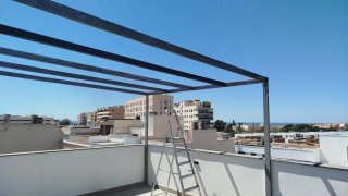Estructuras de hierro para exterior