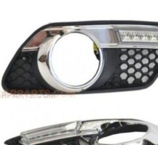 Rejillas de antinieblas con luz diurna Mercedes Cl