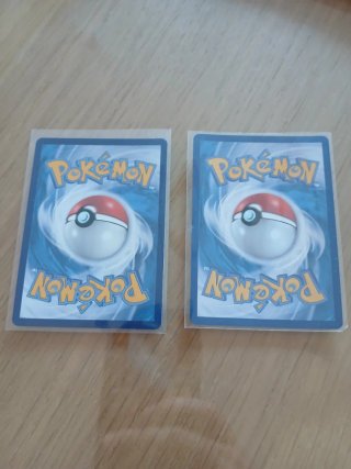 2 Cartas Pokémon V y EX