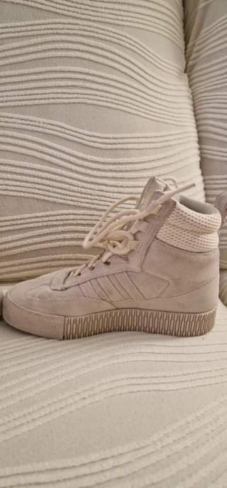 Adidas Samba Botín Beige/Blanco Roto