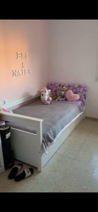 Cama nido madera y tela