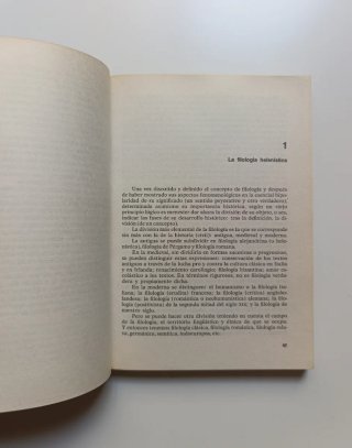 Historia de la filología clásica.
