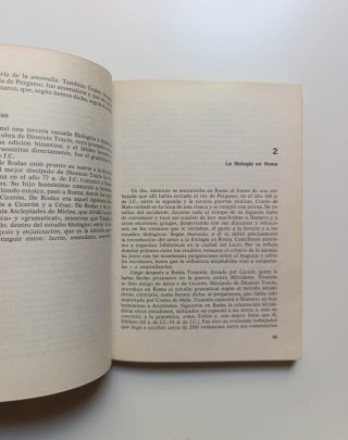 Historia de la filología clásica.