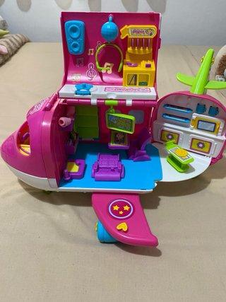 Avión Pinypon Rosa