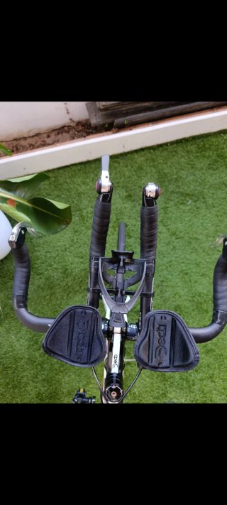 Bicicleta Triatlón Ridley Blanca y Roja
