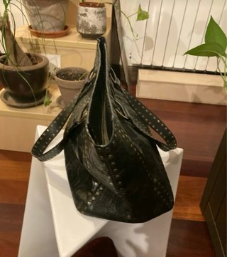 Bolso Carolina Herrera Negro Piel