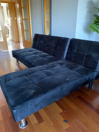 Sofá modular chaise longue abatible