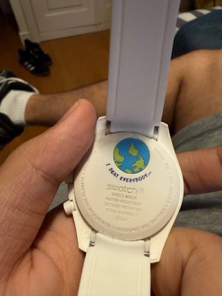 Omega x Swatch MoonSwatch Blanco