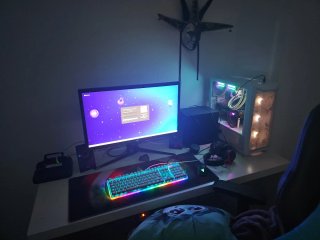 PC Gaming y Monitor Asus