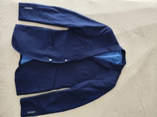 Traje de hombre azul