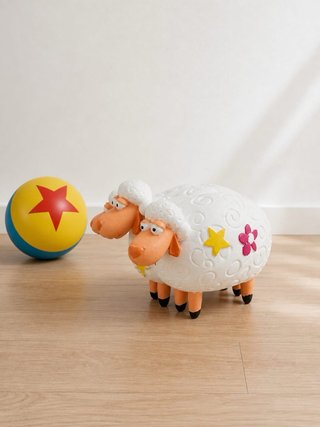 Oveja 3 cabezas inspirada en toy story