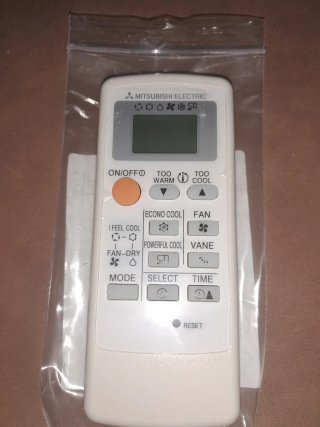 Mando Mitsubishi Electric Aire Acondicionado
