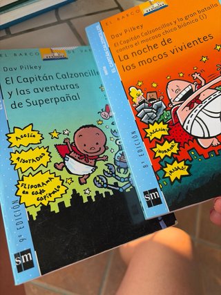 Libros del Capitán Calzoncillos