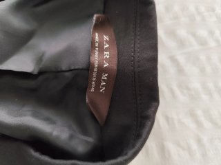 Traje gris hombre