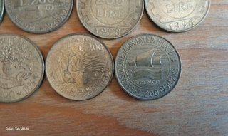 Lotto 200 lire varie