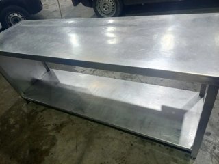 Mesón en acero inoxidable buen estado 9/10