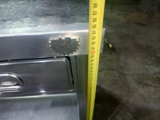 Mesón en acero inoxidable buen estado 9/10