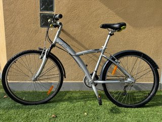 Bicicleta Paseo 26 Btwin Plata