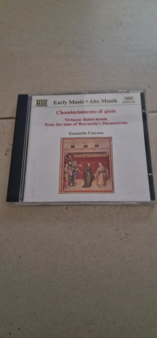 CD Early Music - Chominciamento di gioia