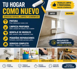 Fontanería, Pintura ,Antihumedad , electricidad
