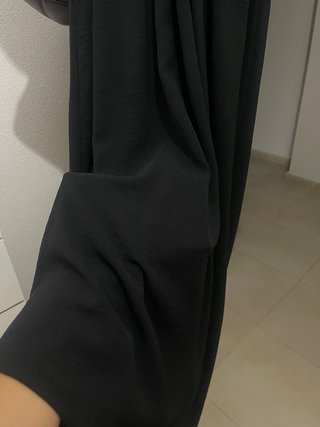 Vestido negro largo talla XL