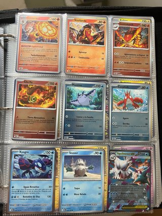Colección Cartas Pokémon Megaevolución