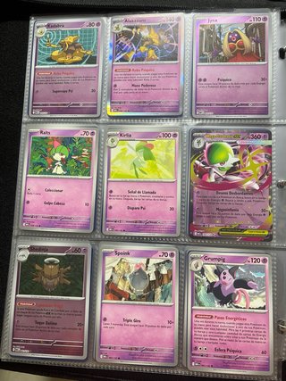 Colección Cartas Pokémon Megaevolución