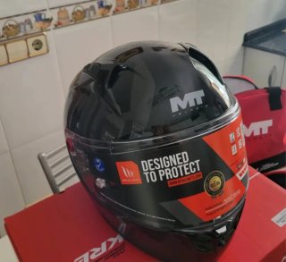 Casco MT KRE+ Carbono Brillo Tallas M/L/XL