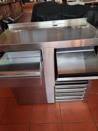 Mueble Cafetera INOX Hostelería Restauración