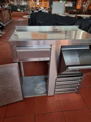 Mueble Cafetera INOX Hostelería Restauración
