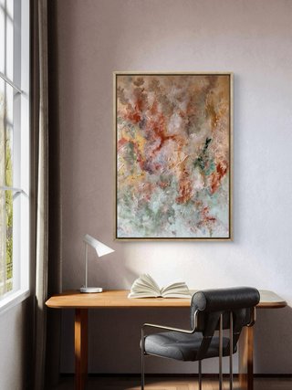 Presencia. Cuadro Grande abstracto (100x70)