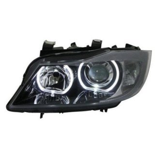 Faros Angel eyes para BMW E90 look Xenon