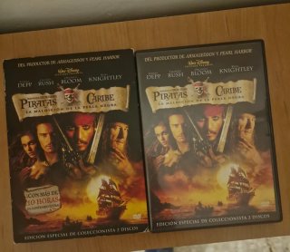 Pack 2 DVDs Piratas del Caribe (1 y 2)