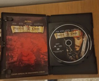 Pack 2 DVDs Piratas del Caribe (1 y 2)