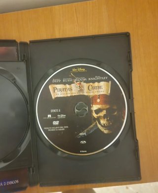 Pack 2 DVDs Piratas del Caribe (1 y 2)