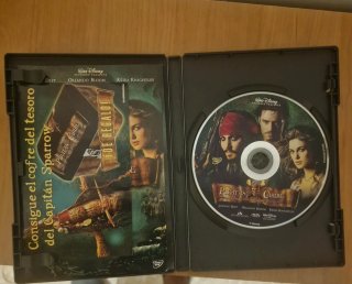 Pack 2 DVDs Piratas del Caribe (1 y 2)